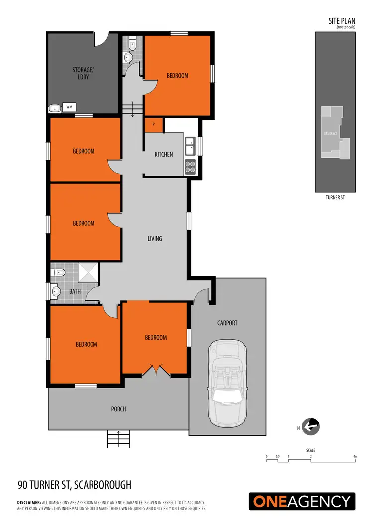 Floorplan of Homely house listing, 90 Turner Street, Scarborough QLD 4020