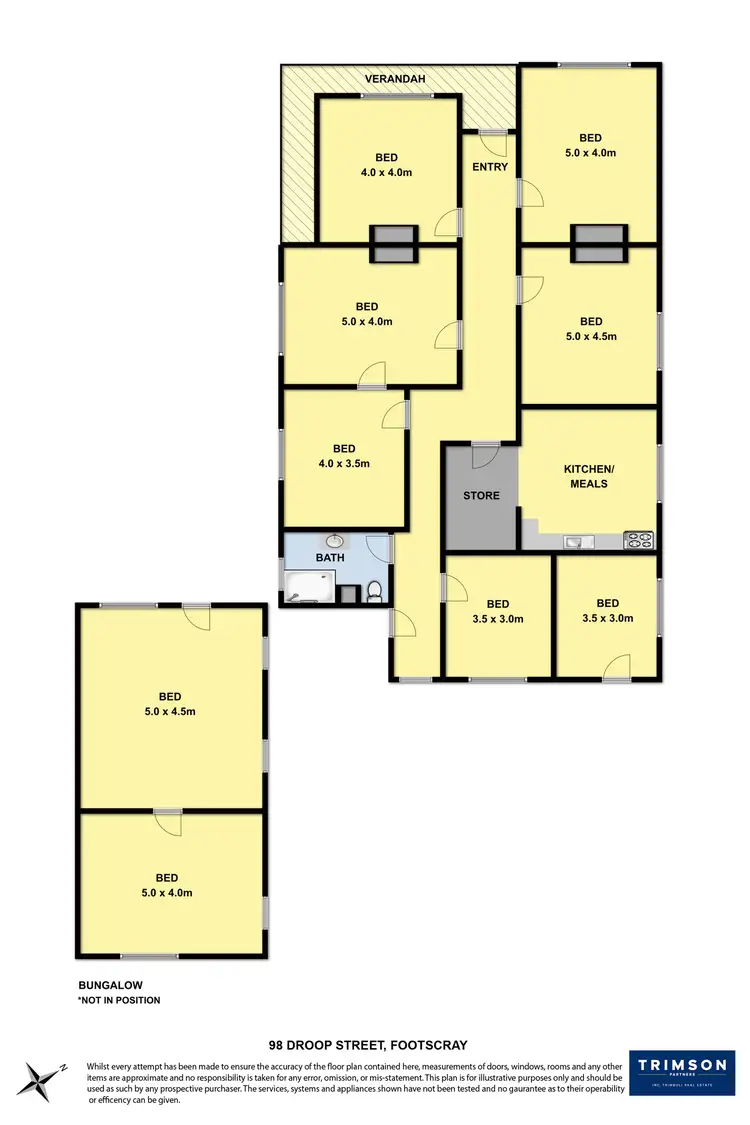 Floorplan of Homely house listing, 98 Droop Street, Footscray VIC 3011