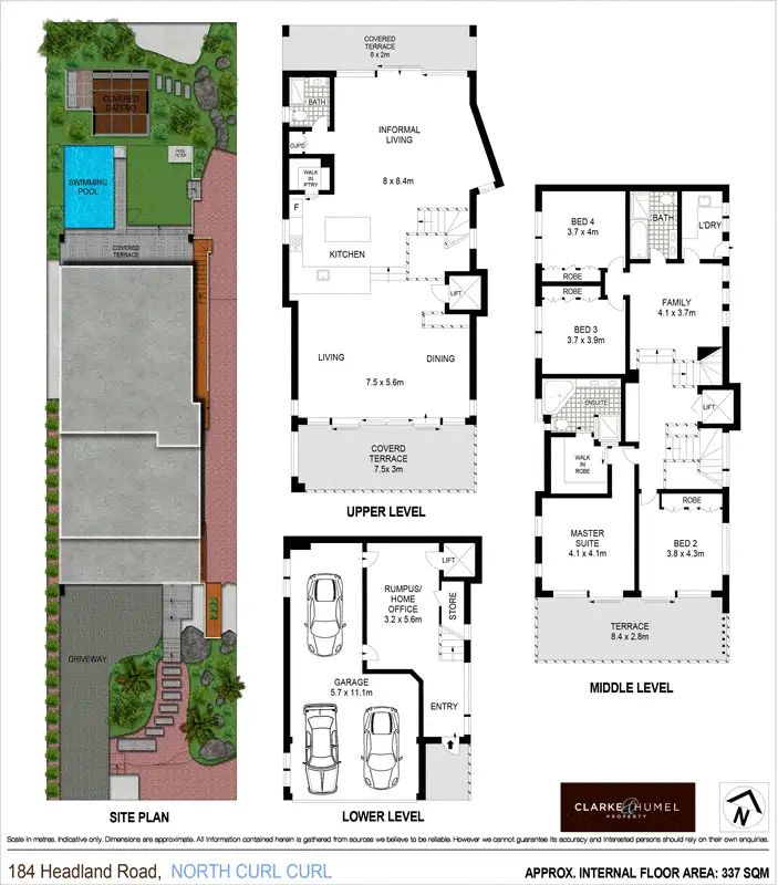Floorplan of Homely house listing, 184 Headland Road, North Curl Curl NSW 2099