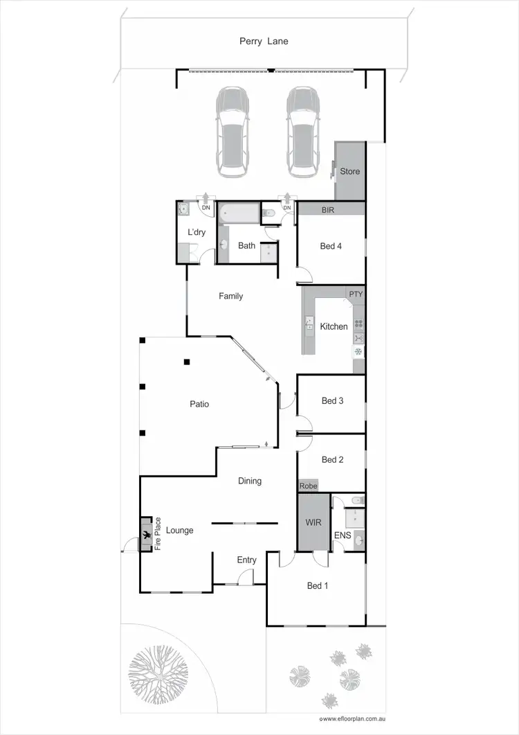 Floorplan of Homely house listing, 48 Halesworth Road, Jolimont WA 6014
