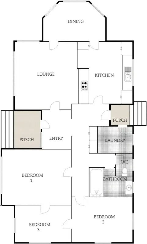 Floorplan of Homely house listing, 52 Booroondara Street, Reid ACT 2612