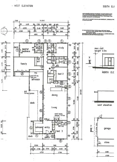 Floorplan of Homely house listing, 13 Gray Street, Rye VIC 3941