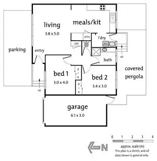 Floorplan of Homely unit listing, 2/2 Simpsons Road, Box Hill VIC 3128
