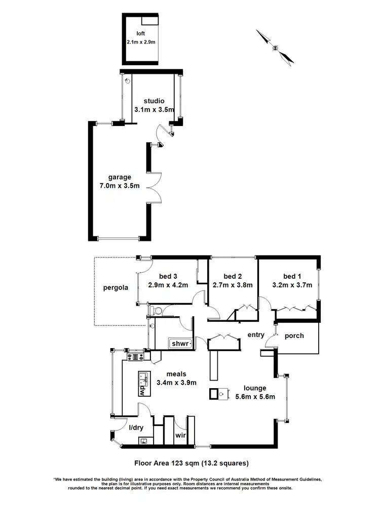 Floorplan of Homely house listing, 145 Belgrave Hallam Road, Belgrave South VIC 3160