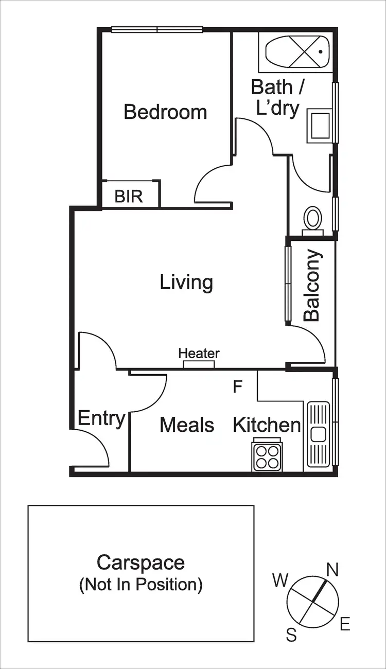 Floorplan of Homely apartment listing, 6/9 Daniell Crescent, Caulfield VIC 3162