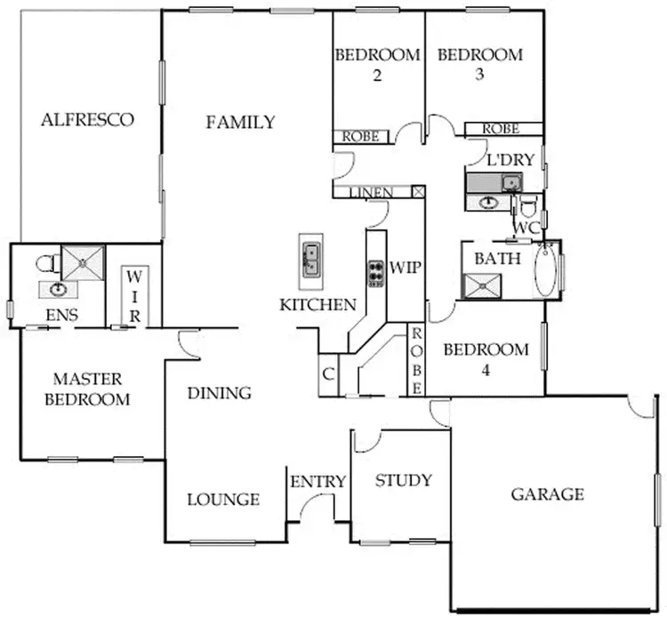 Floorplan of Homely house listing, 8 Simms Drive, Bungendore NSW 2621