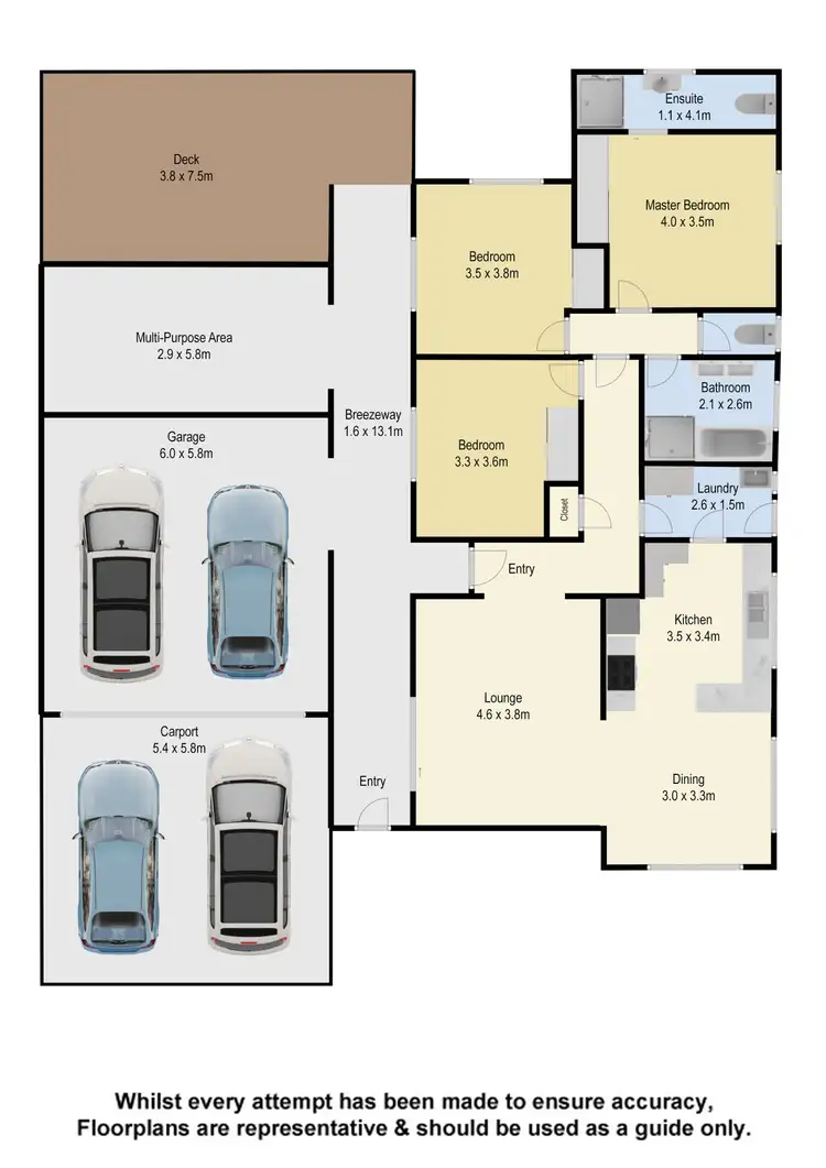 Floorplan of Homely house listing, 4 Woorak Street, Bracken Ridge QLD 4017
