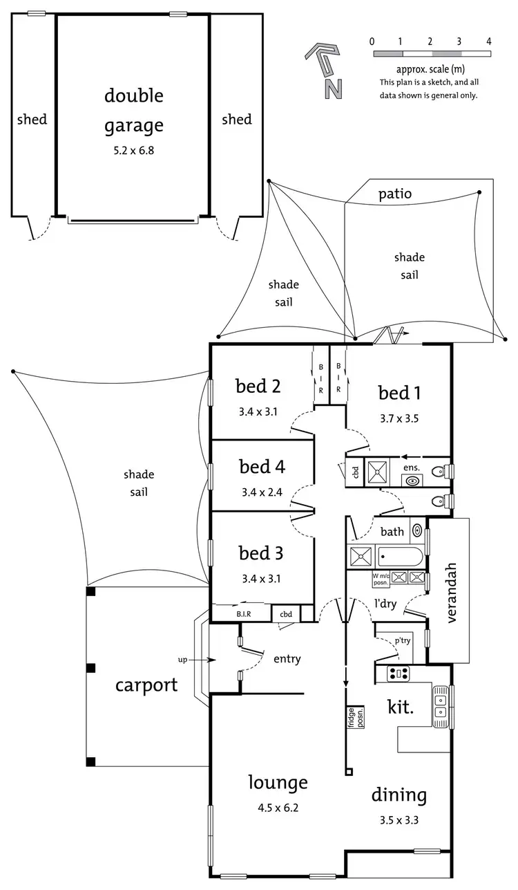 Floorplan of Homely house listing, 19 Renshaw Street, Doncaster East VIC 3109