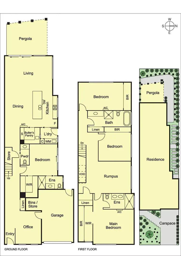 Floorplan of Homely townhouse listing, 23b Alexandra Street, St Kilda East VIC 3183