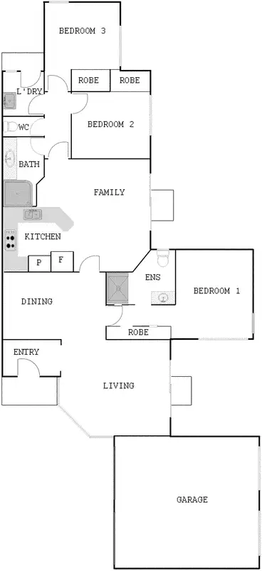 Floorplan of Homely house listing, 9 Watchorn Close, Holt ACT 2615