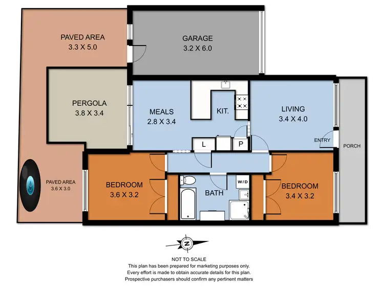 Floorplan of Homely unit listing, 4 Cameron Close, Bayswater VIC 3153