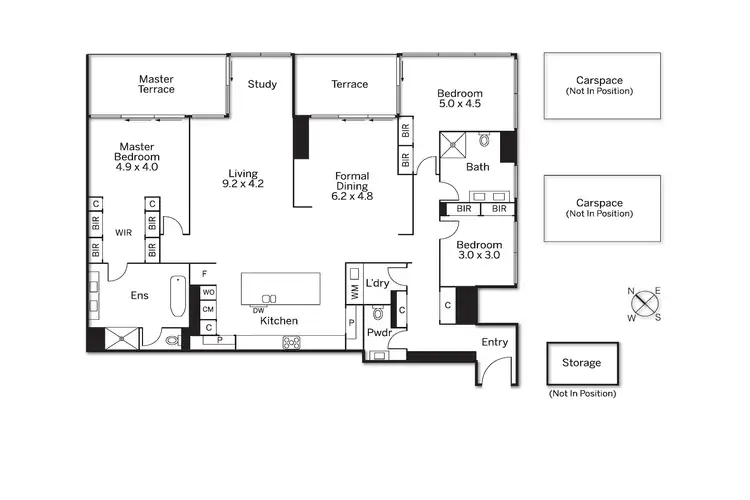 Floorplan of Homely apartment listing, 3105-3106/35 Spring Street, Melbourne VIC 3000