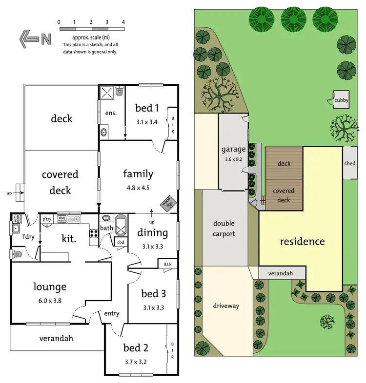 Floorplan of Homely house listing, 25 Lorienne Street, Heathmont VIC 3135