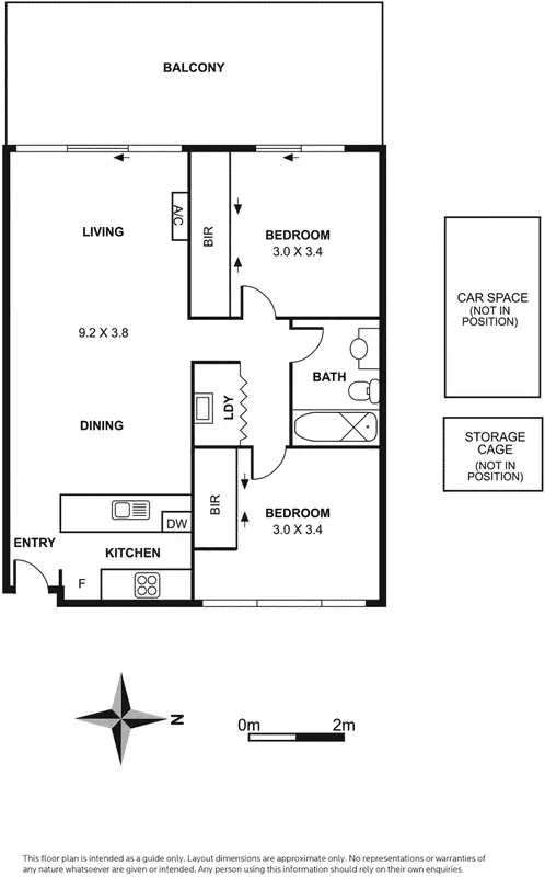 Floorplan of Homely apartment listing, 15/2 Eucalyptus Drive, Maidstone VIC 3012