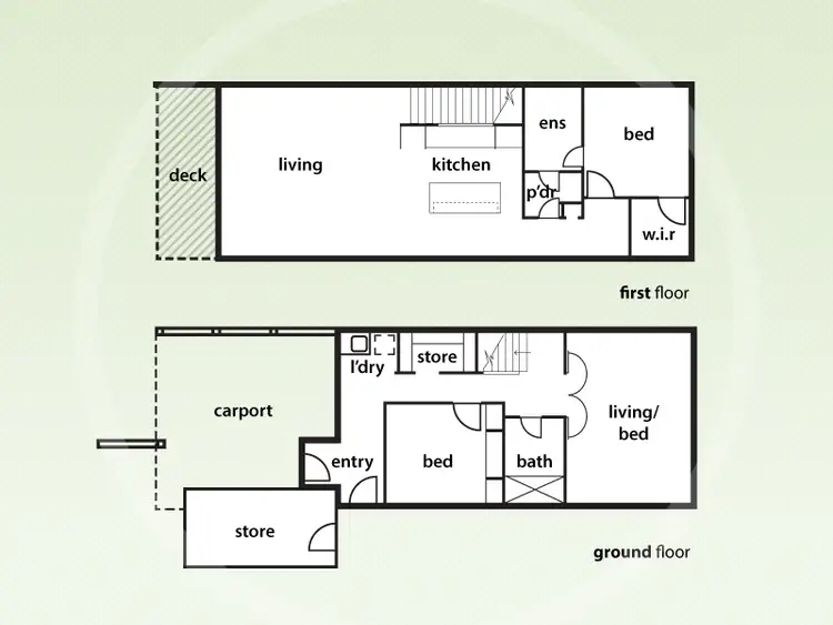Floorplan of Homely apartment listing, 15b Scenic Drive, Apollo Bay VIC 3233