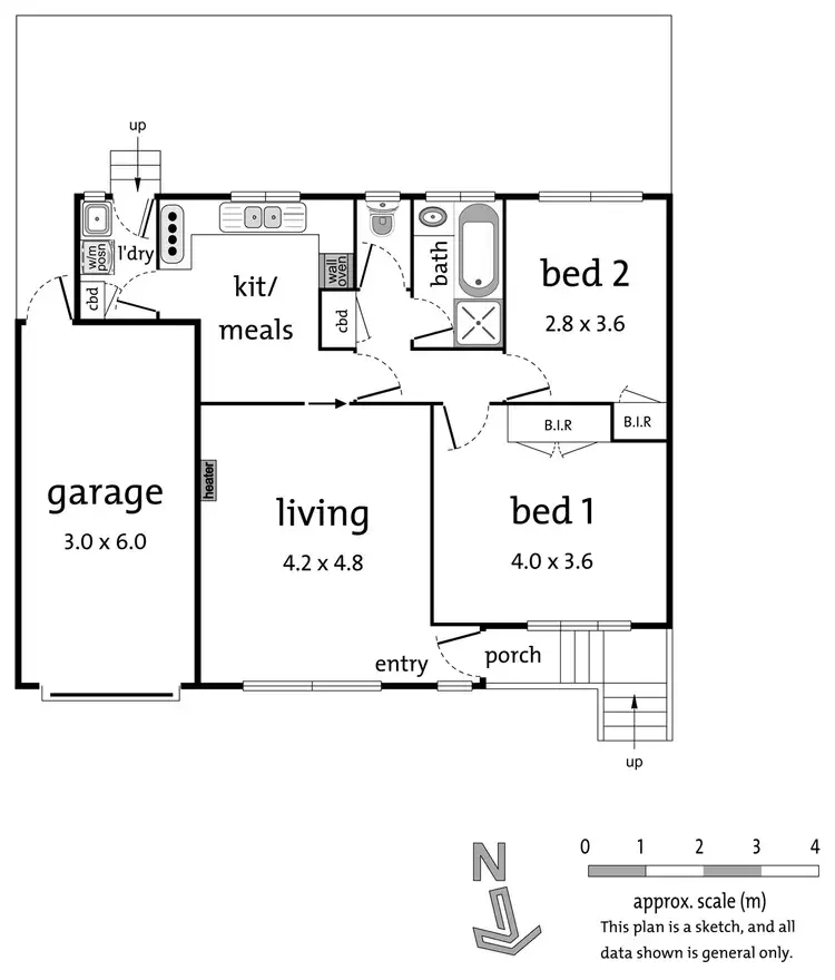 Floorplan of Homely unit listing, 3/36 Florence Road, Surrey Hills VIC 3127