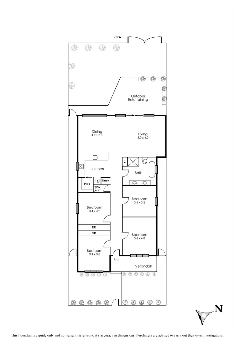 Floorplan of Homely house listing, 68 Chirnside Street, Kingsville VIC 3012