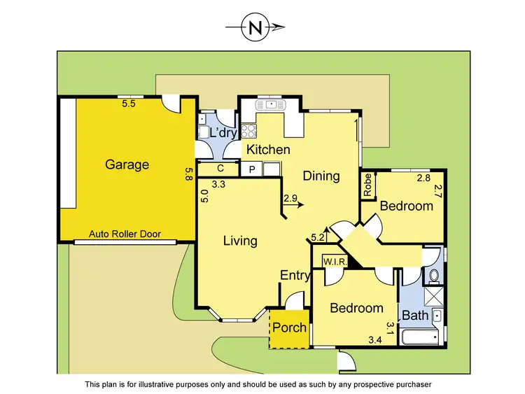 Floorplan of Homely unit listing, 3/19 High Street, Watsonia VIC 3087