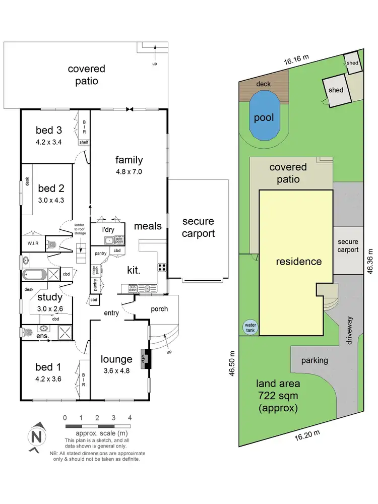 Floorplan of Homely house listing, 16 Kennedy Avenue, Ringwood VIC 3134