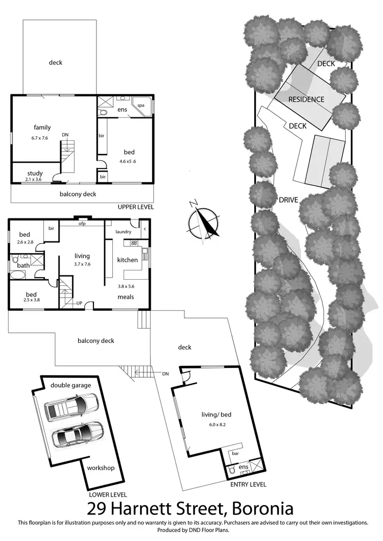 Floorplan of Homely house listing, 29 Harnett Street, Boronia VIC 3155