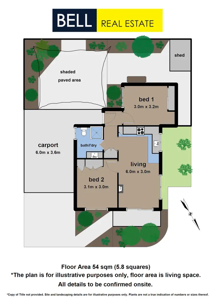 Floorplan of Homely flat listing, 2/5 Geoffrey Drive, Kilsyth VIC 3137