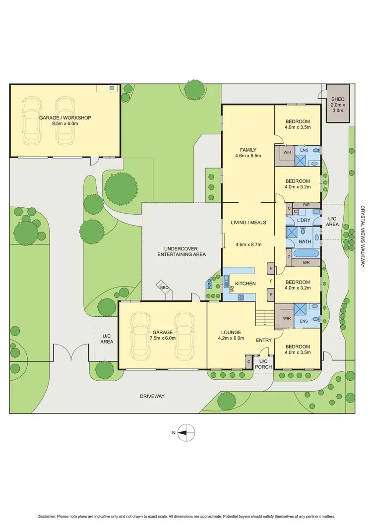 Floorplan of Homely house listing, 8 Mudlark Road, Whittlesea VIC 3757