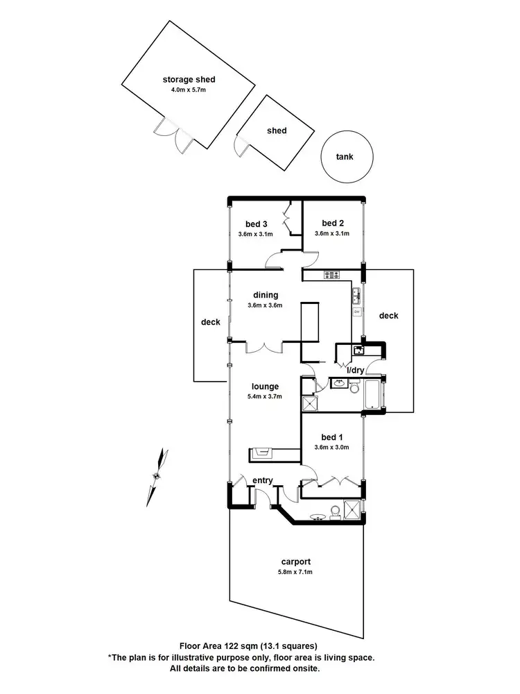 Floorplan of Homely house listing, 1303 Mt Dandenong Tourist Road, Kalorama VIC 3766