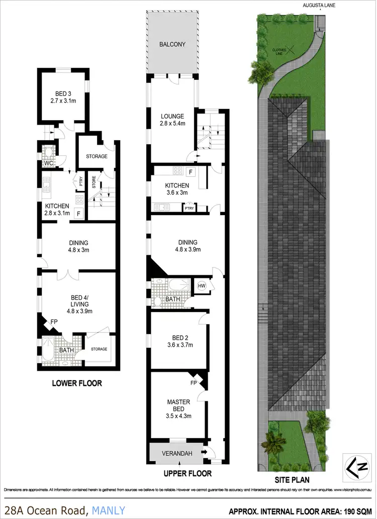 Floorplan of Homely house listing, 28a Ocean Road, Manly NSW 2095