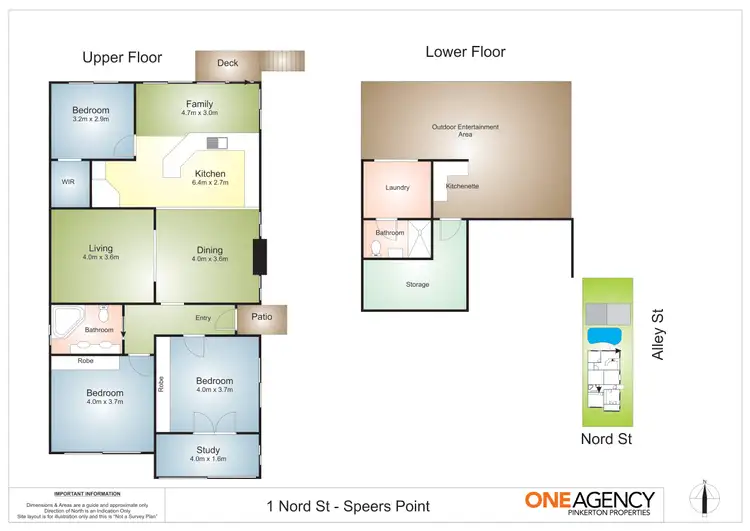 Floorplan of Homely house listing, 1 Nord Street, Speers Point NSW 2284