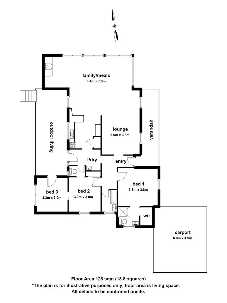 Floorplan of Homely house listing, 9 Charles Street, Selby VIC 3159