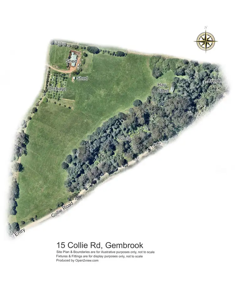 Floorplan of Homely land listing, 15 Collie Road, Gembrook VIC 3783