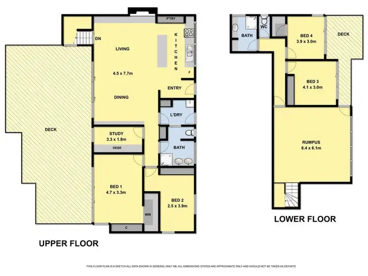 Floorplan of Homely house listing, 24 Morley Avenue, Wye River VIC 3234