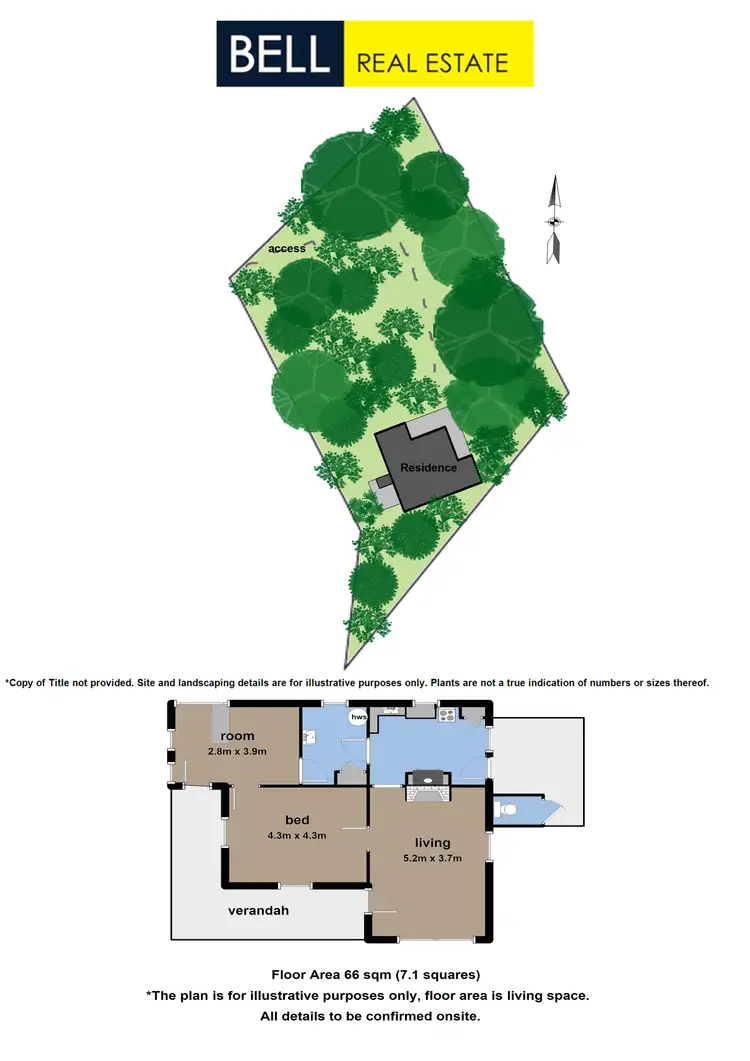 Floorplan of Homely house listing, 1-3 View Road, The Patch VIC 3792