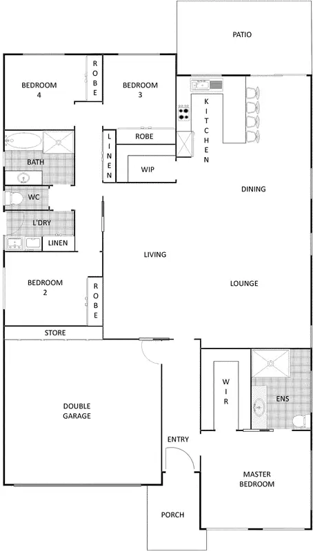 Floorplan of Homely land listing, 4 Cartledge Street, Casey ACT 2913