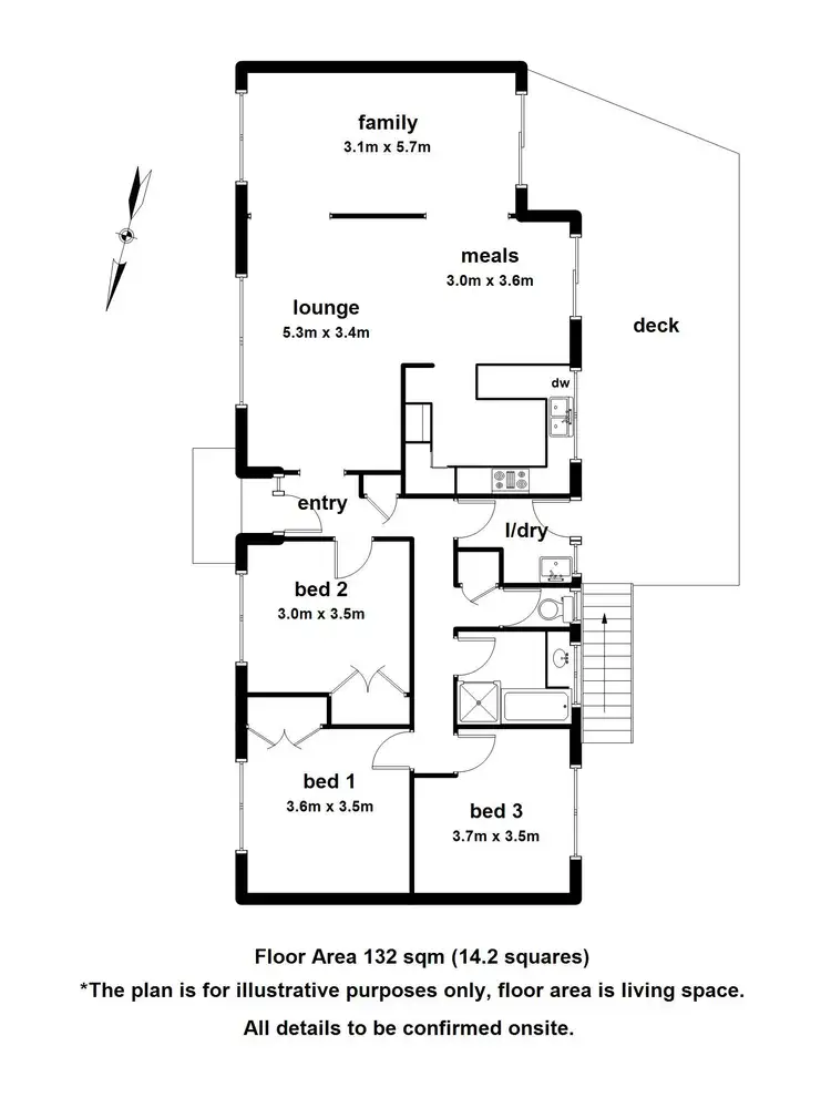 Floorplan of Homely house listing, 35 McNicol Road, Tecoma VIC 3160