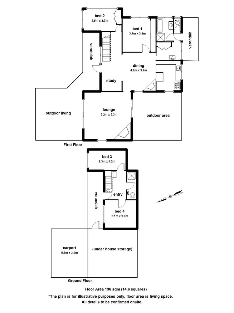 Floorplan of Homely house listing, 180 Monbulk Road, Kallista VIC 3791