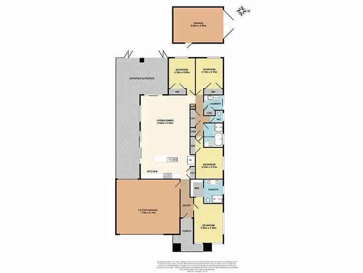 Floorplan of Homely house listing, 11 Margitta Lane, Pakenham VIC 3810