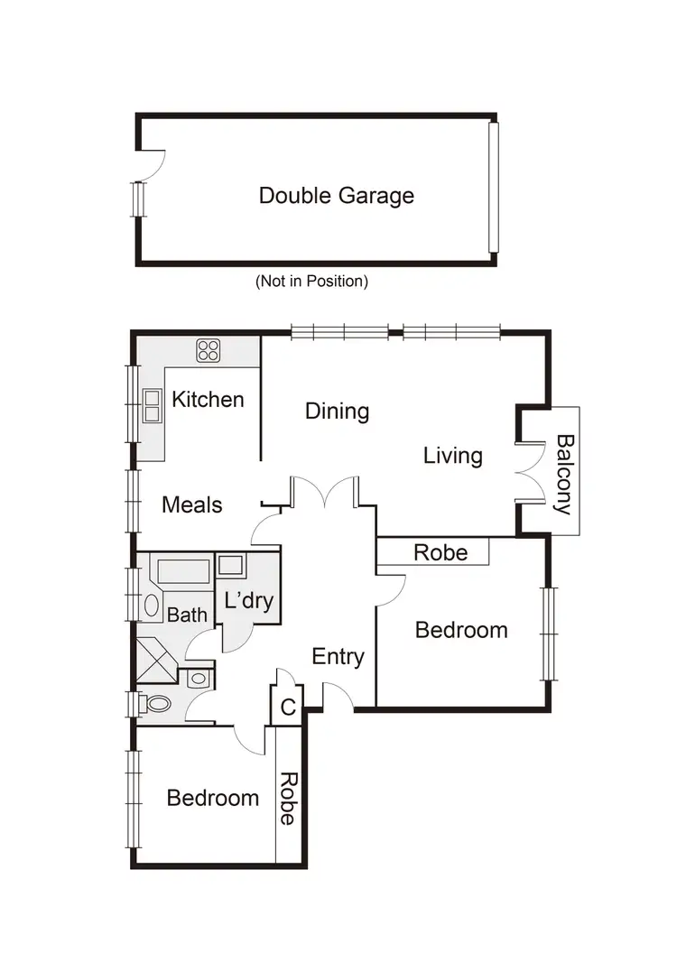 Floorplan of Homely apartment listing, 6/223 Alma Road, St Kilda East VIC 3183
