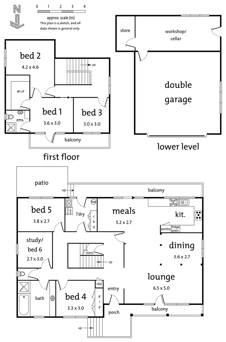 Floorplan of Homely house listing, 26 Stutt Avenue, Doncaster VIC 3108