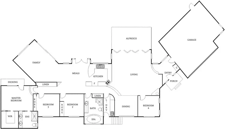 Floorplan of Homely house listing, 30 Wanderer Court, Amaroo ACT 2914