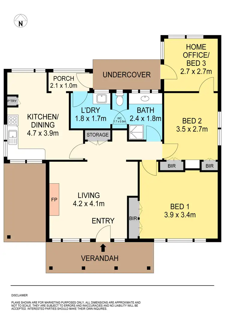 Floorplan of Homely house listing, 10 Stewart Street, Newington VIC 3350