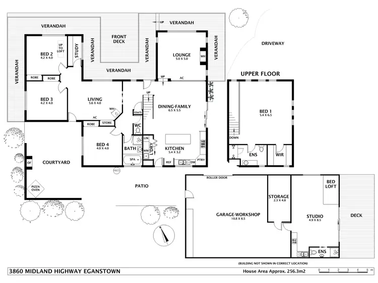 Floorplan of Homely house listing, 3860 Midland Highway, Daylesford VIC 3460