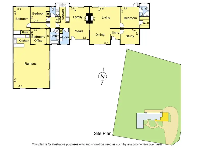 Floorplan of Homely house listing, 67 Rosehill Road, Lower Plenty VIC 3093