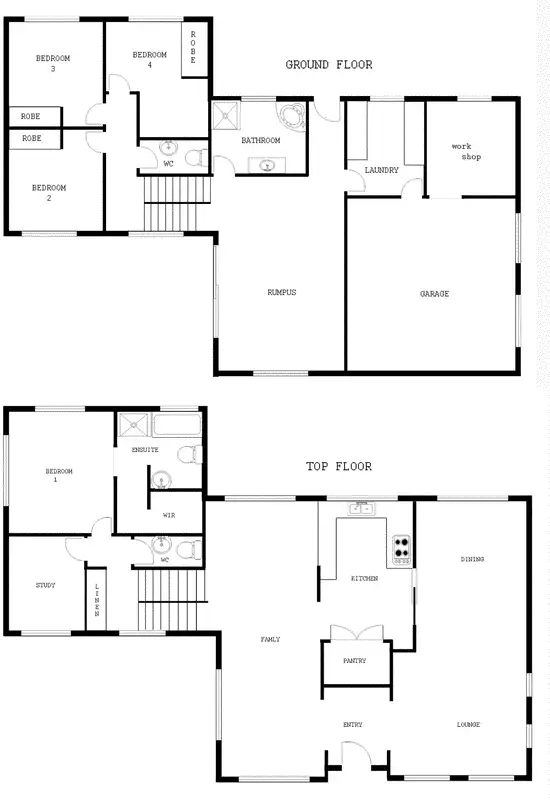 Floorplan of Homely house listing, 13 Richter Close, Fadden ACT 2904