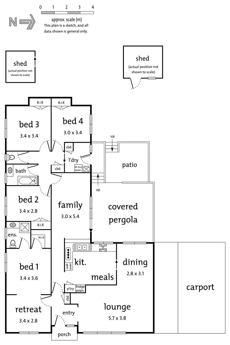 Floorplan of Homely house listing, 5 Wongala Way, Mooroolbark VIC 3138