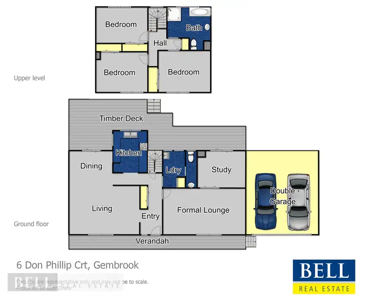 Floorplan of Homely house listing, 6 Don Phillip Court, Gembrook VIC 3783