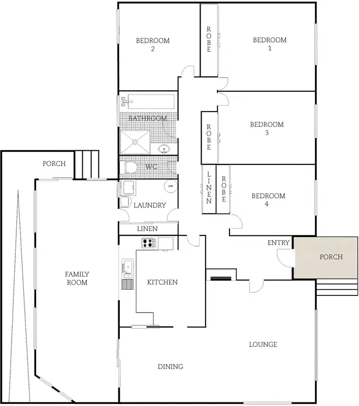 Floorplan of Homely house listing, 15 Levien Street, Scullin ACT 2614