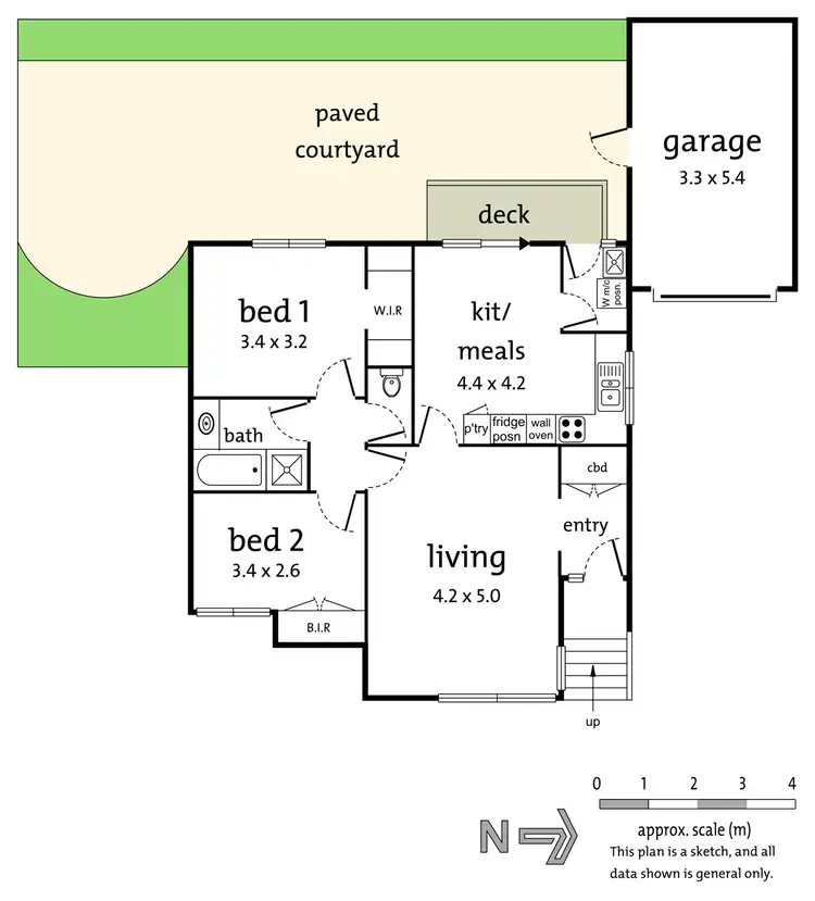 Floorplan of Homely unit listing, 3/23 Burnett Street, Mitcham VIC 3132