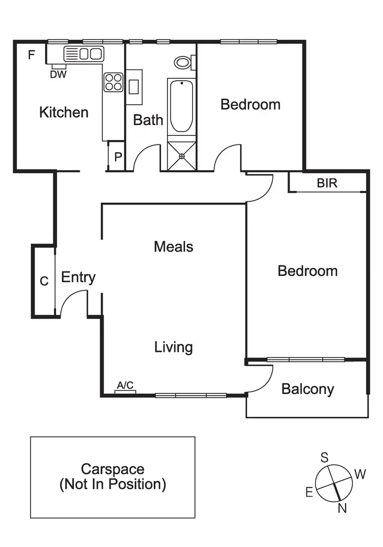 Floorplan of Homely apartment listing, 7/8 Meadow Street, St Kilda East VIC 3183