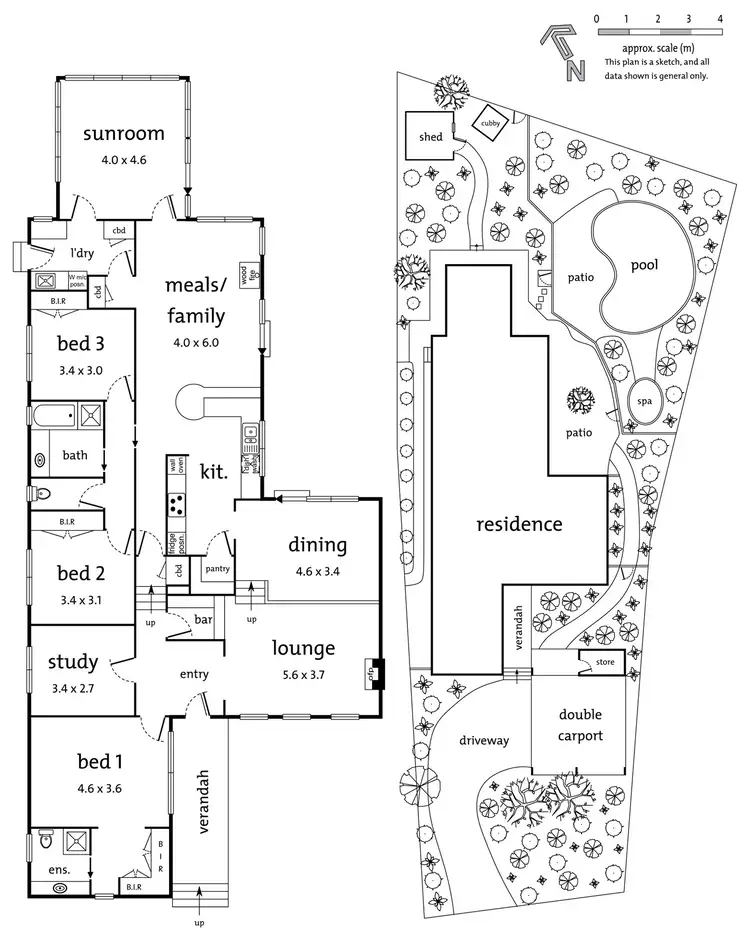 Floorplan of Homely house listing, 42 Danielle Crescent, Heathmont VIC 3135